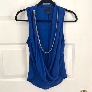 Material Girl Sleeveless Blouse
